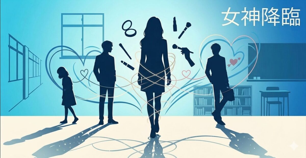 『女神降臨』は面白い？学園ラブコメの中でも特に人気なワケ