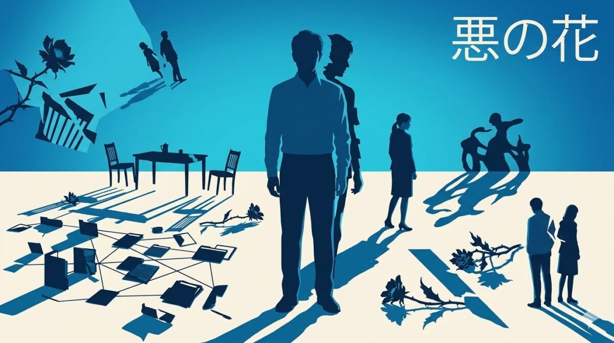 『悪の花』は面白いよ！見終わった後2～3日は余韻が残って