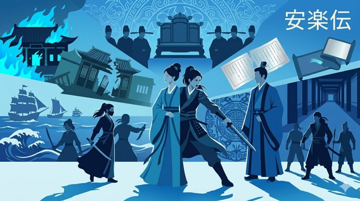『安楽伝』は面白いな！多少のアラもキャストの魅力がカバー